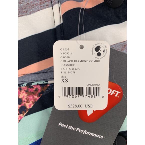 NEW Free People FP Movement Bunny Slope Printed Puffer Jacket Size XS - Picture 9 of 16